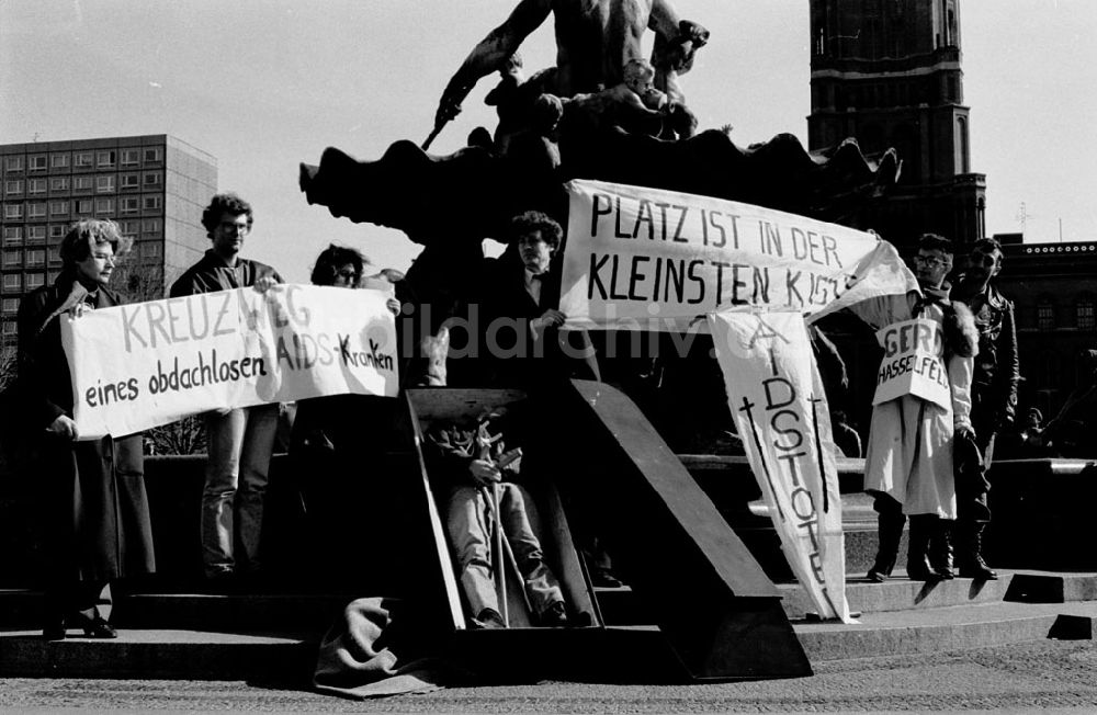 : Aids-Demo auf dem Alex Umschlagnummer: 7310