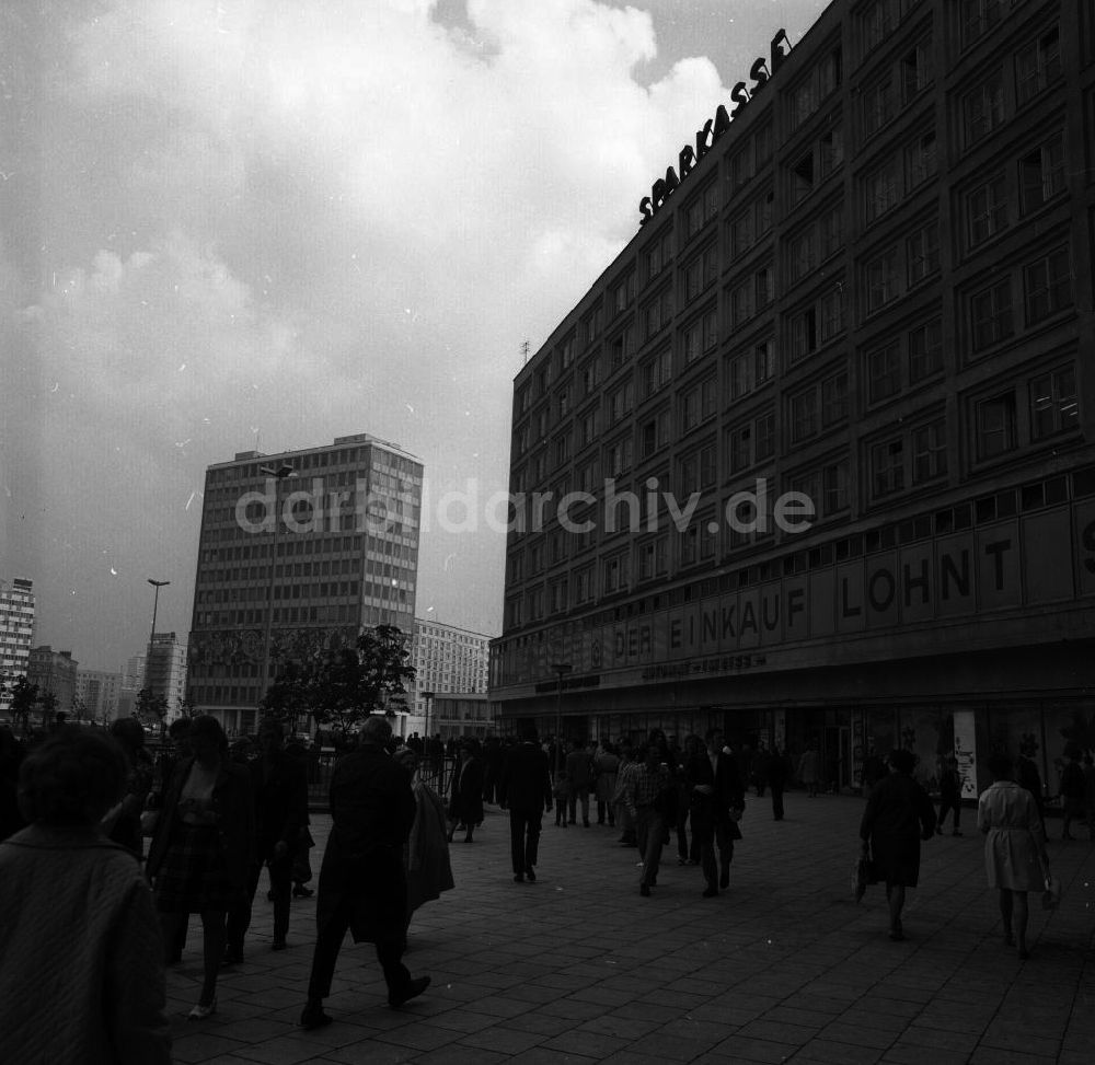 DDR-Fotoarchiv: Berlin - Alexanderplatz Berlin 1970