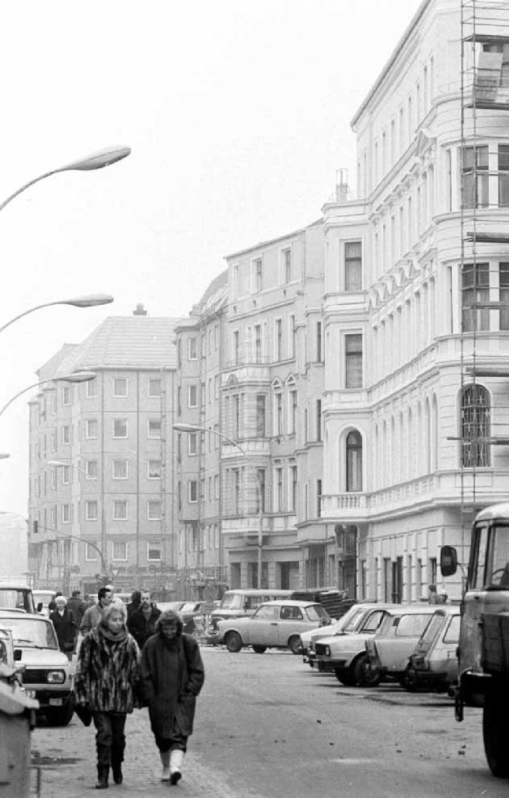 DDR-Fotoarchiv: Berlin - Alte Schönhauser Allee / Münzstr. Berlin Foto: Winkler