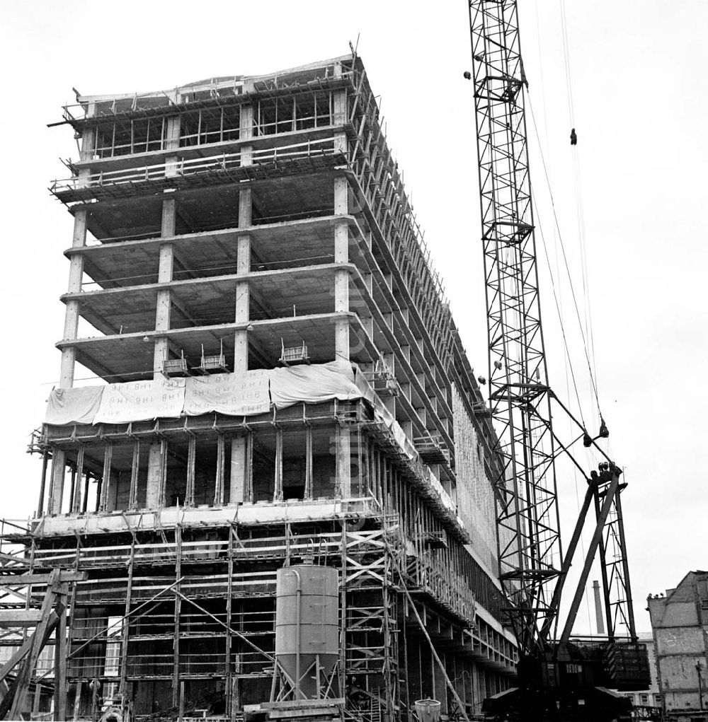 DDR-Fotoarchiv: Berlin - Baustelle Außenministerium