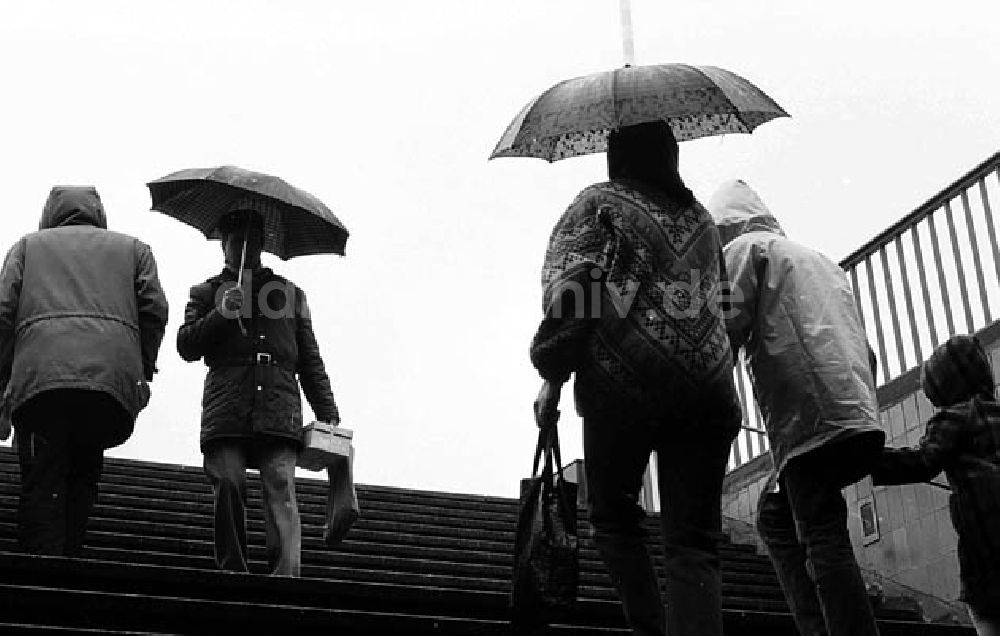 Alexanderplatz/ Berlin: Berlin-Alexanderplatz im Regen Umschlagnr.: 267 Foto: Winkler