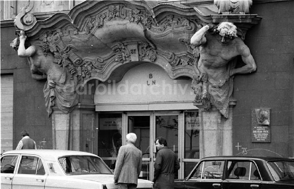 DDR-Bildarchiv: Berlin - Berlin Außenansicht Betriebspoliklinik EAB Foto: Bonitz Nr.: 640