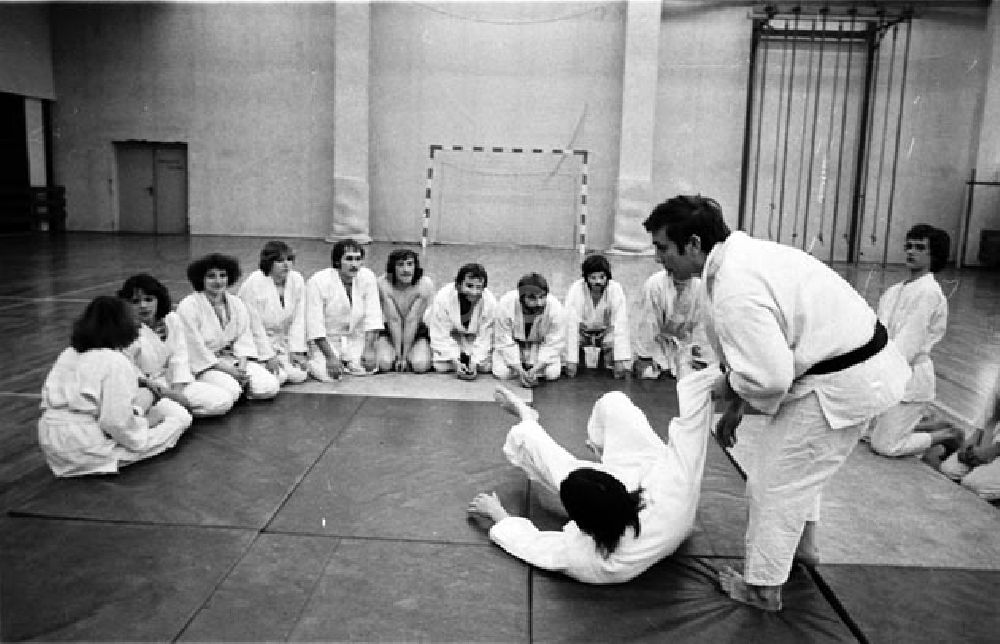 DDR-Fotoarchiv: Berlin - 20.04.79 Berlin BSG-WBK-Sektion Judo beim Training Foto: Bonitz Nr.: 375