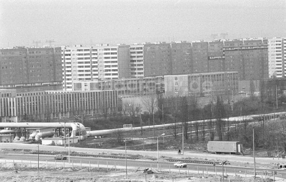 DDR-Bildarchiv: Berlin - Hohenschönhausen - Berlin Hohenschönhausen - Großbaustelle Foto: Lenke Nr.: 514