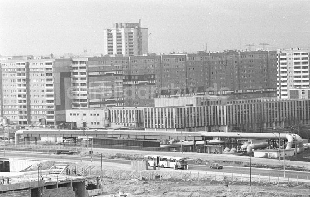 DDR-Fotoarchiv: Berlin - Hohenschönhausen - Berlin Hohenschönhausen - Großbaustelle Foto: Lenke Nr.: 514