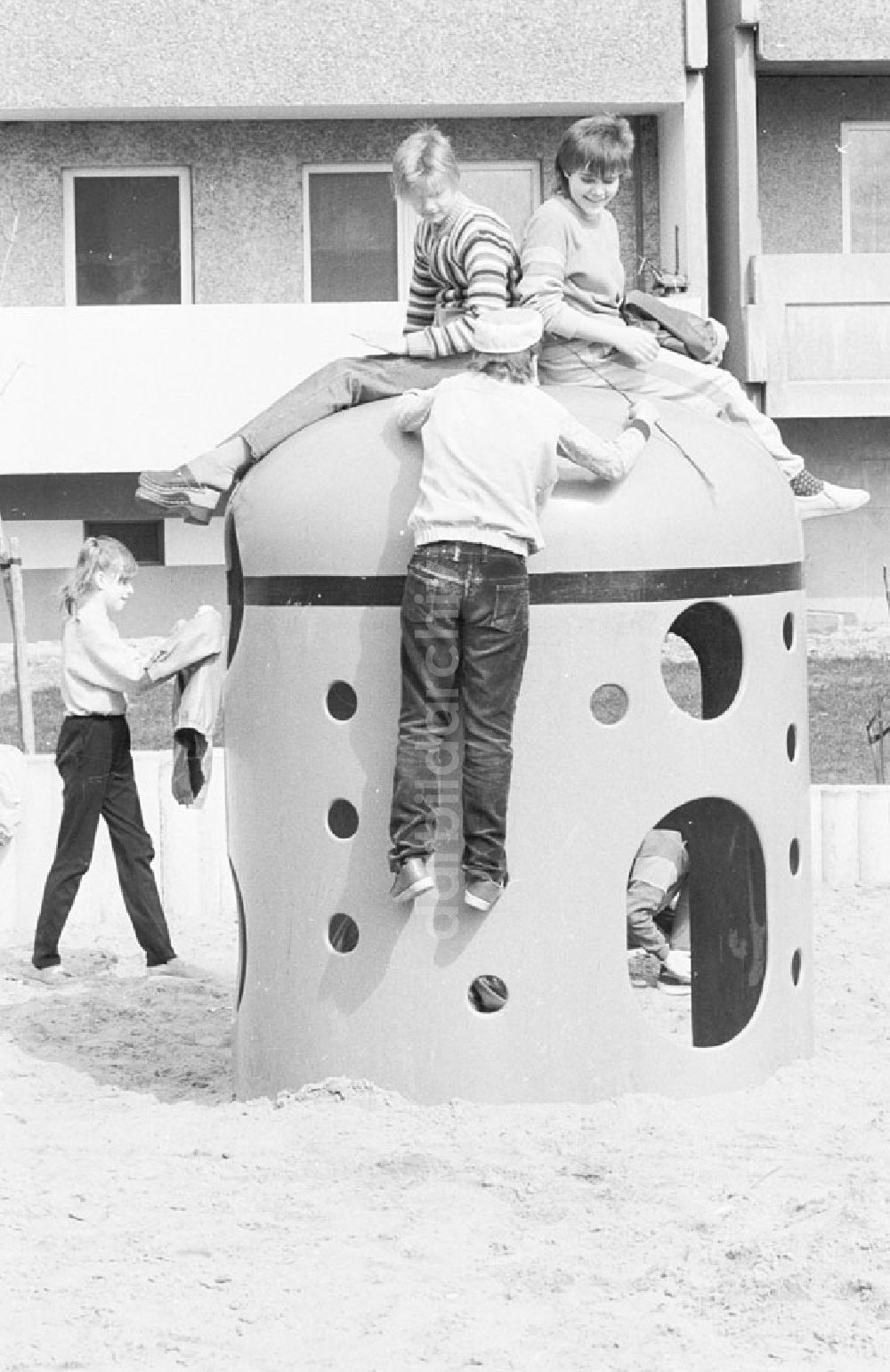 DDR-Fotoarchiv: Berlin - Hohenschönhausen - Berlin Hohenschönhausen - Großbaustelle Foto: Lenke Nr.: 514