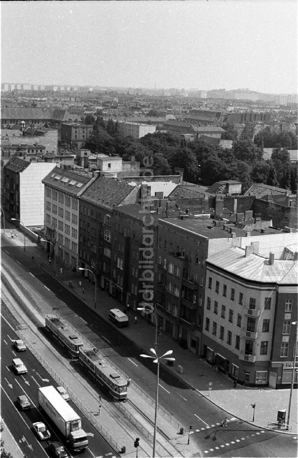 Berlin: Berlin Kreuzung Greifswalder Friedrichshain Foto: Bonitz Nr.: 633