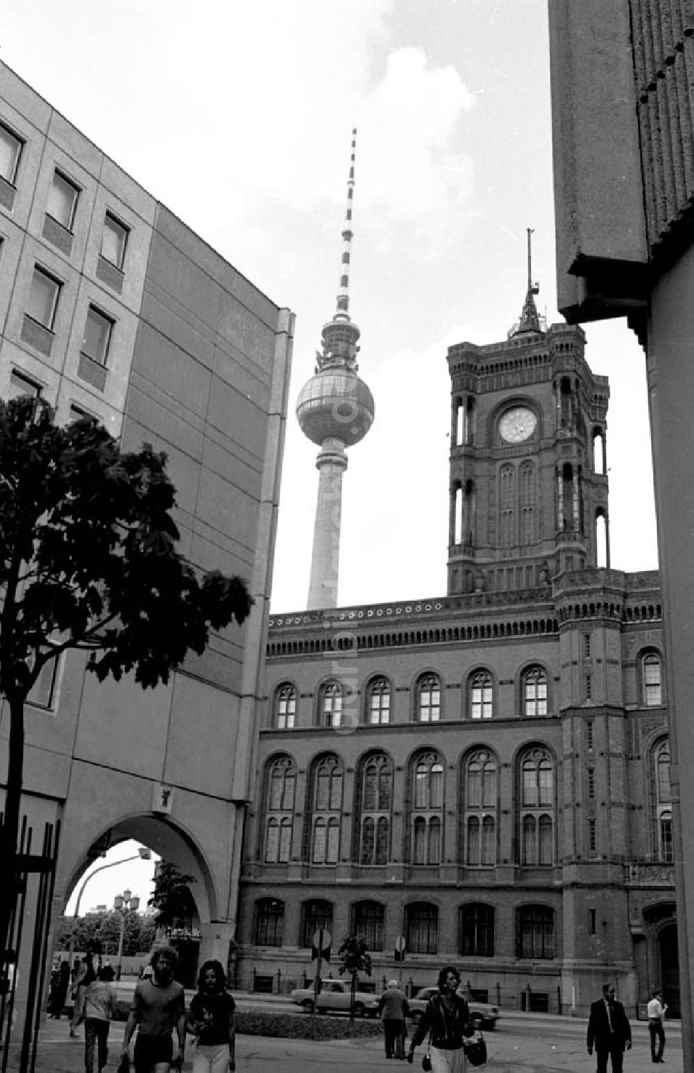 DDR-Fotoarchiv: Berlin - 28.05.1986 Berlin-Mitte rund um das Marx-Engels-Forum.