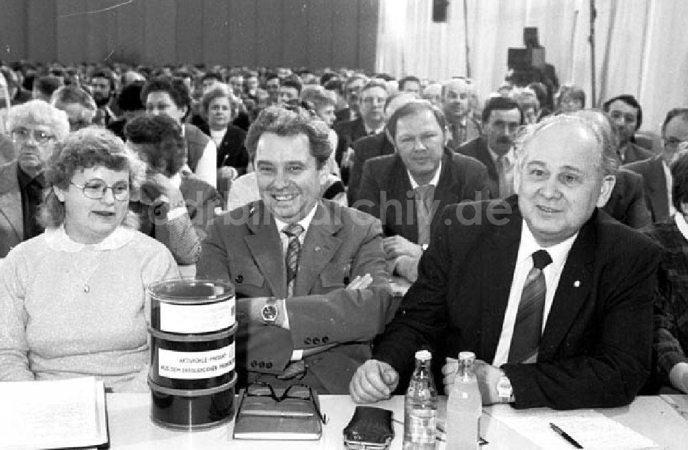 DDR-Bildarchiv: Potsdam - 16.02.1986 Bezirksdelegiertenkonferenz in Potsdam mit Horst Lind