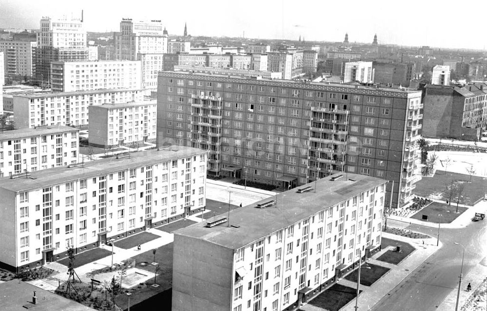 Berlin: Blick vom Punkthaus Berlin nachgezogen 1965 Umschlagsnr.: 1965-49