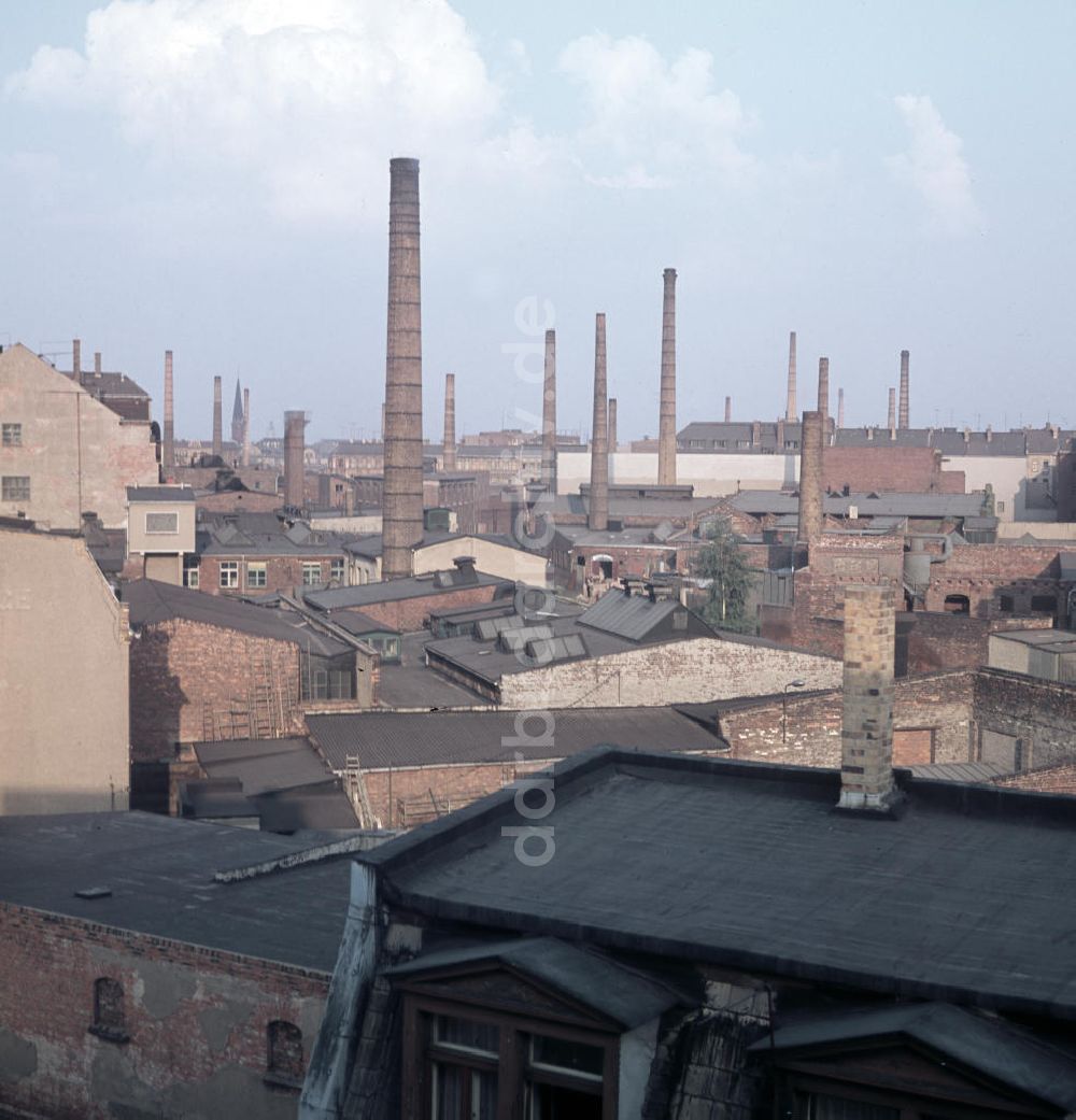 DDR-Bildarchiv: Leipzig - DDR - Industriegemeinde Plagwitz / Leipzig 1968