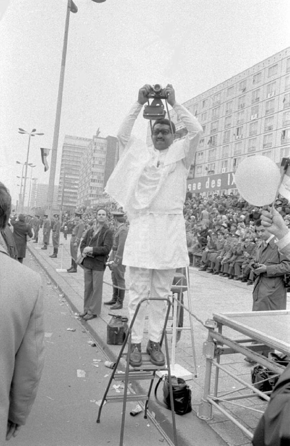 DDR-Bildarchiv: Berlin - Demonstration am 1. Mai