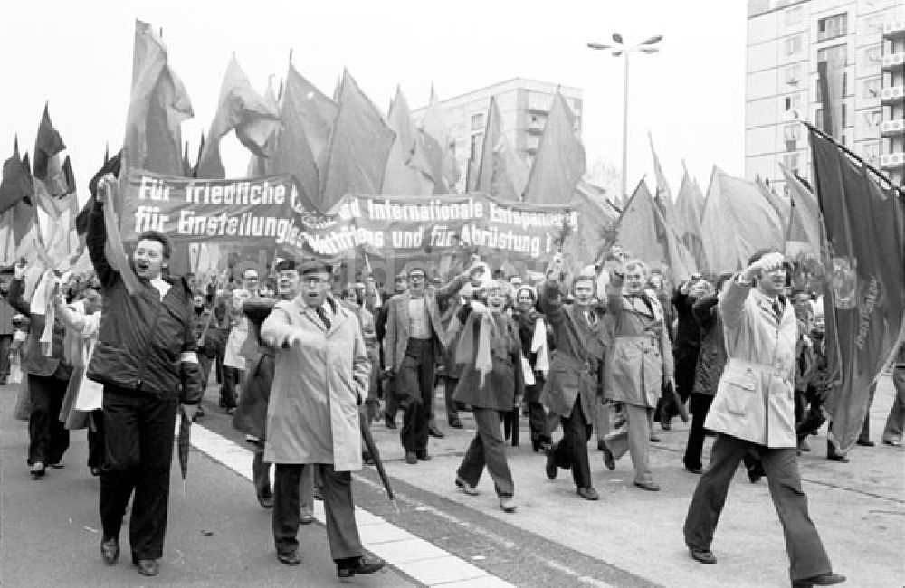 Berlin: Demonstration am 1. Mai