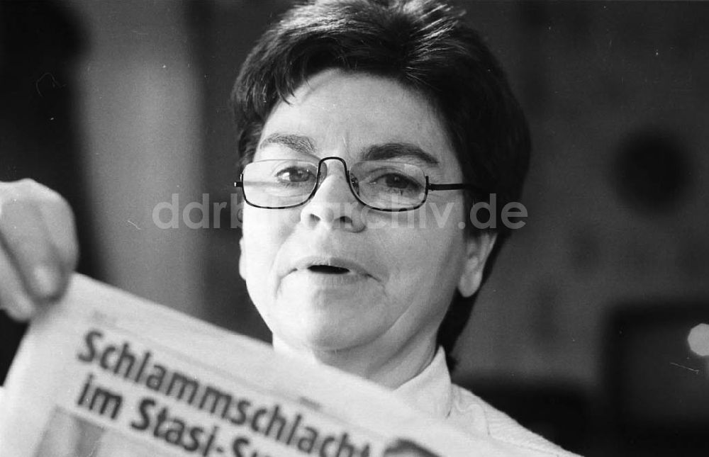 DDR-Bildarchiv: - 31.01.92 Dr. Christa Seifert