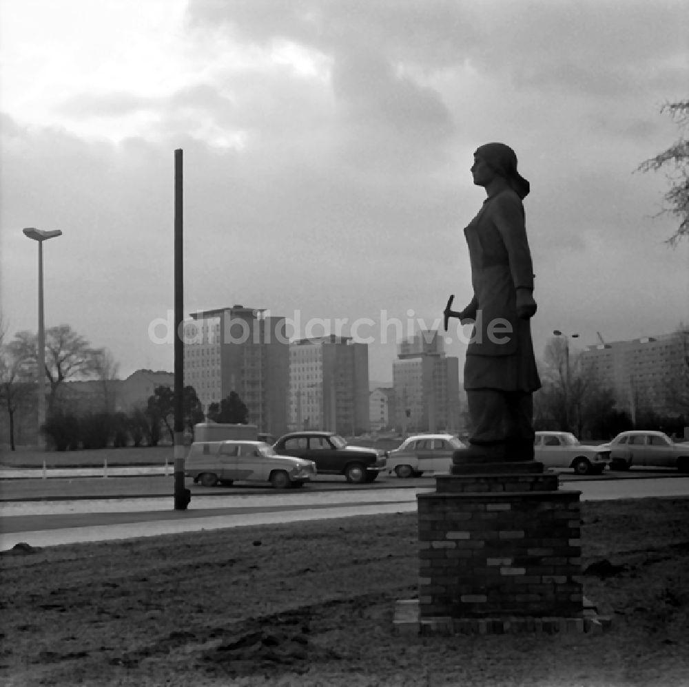 Dresden: Ein Arbeiterdenkmal in Dresden