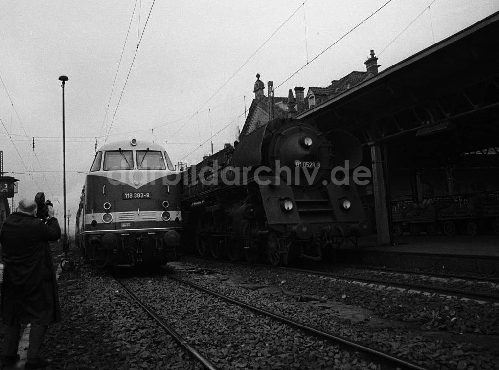 DDR-Fotoarchiv: Erfurt - Erfurt Bahnhof