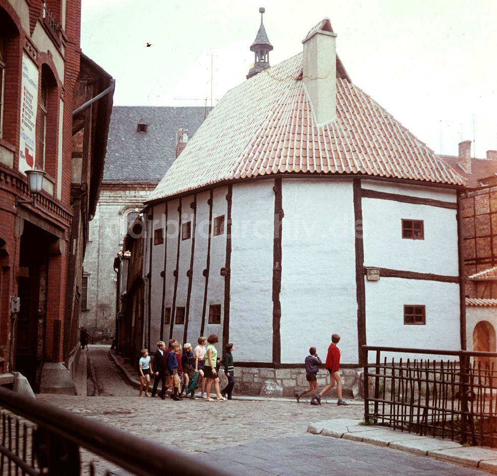 Quedlinburg: Fachwerkmuseum im Ständerbau in Quedlinburg in der DDR