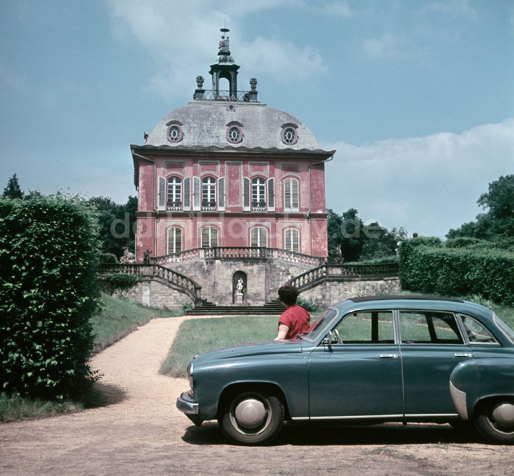 Moritzburg: Fasanenschlösschen im Schlosspark von Moritzburg in der DDR