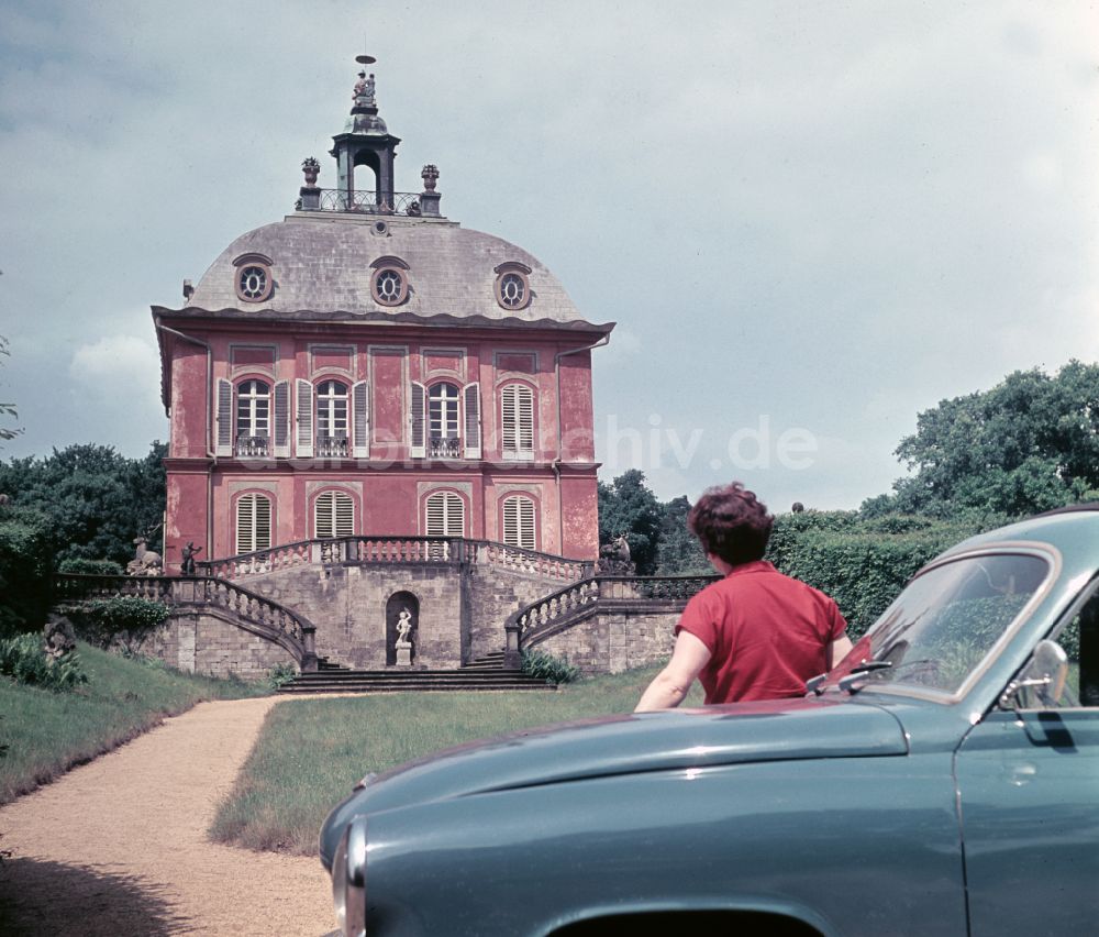 Moritzburg: Fasanenschlösschen im Schlosspark von Moritzburg in der DDR