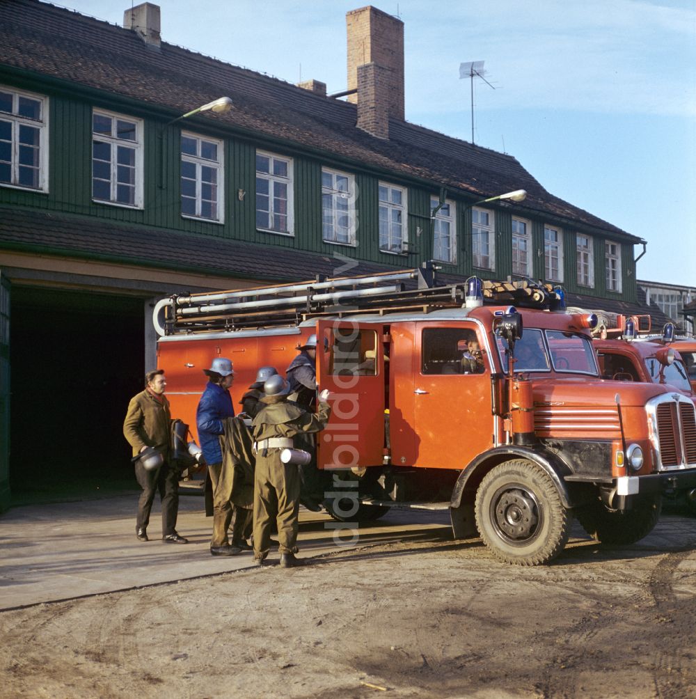 Berlin: Feuerwehreinsatz in Berlin in der DDR