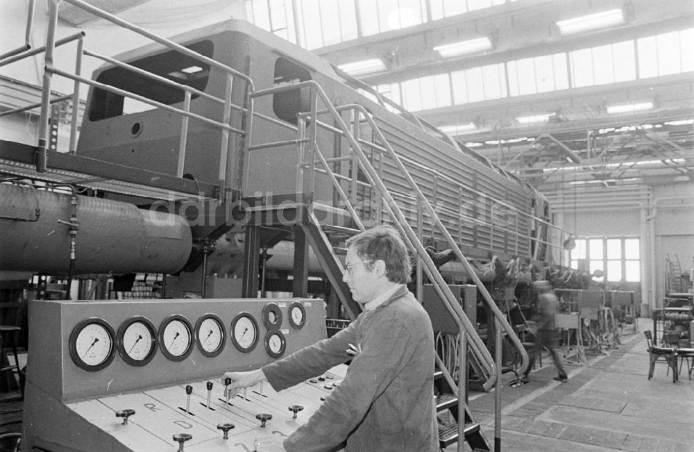 Berlin: Forschungseinrichtung Institut für Schienenfahrzeuge in Berlin in der DDR