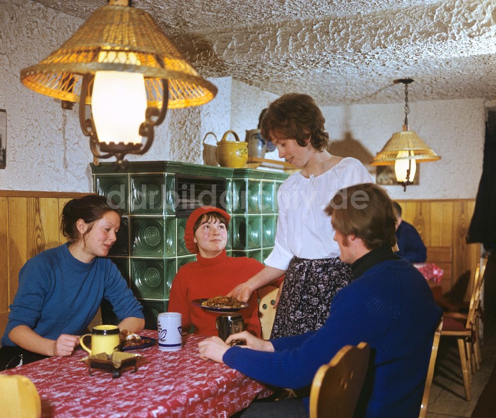 DDR-Fotoarchiv: Steinbach-Hallenberg - Gaststätte in Steinbach-Hallenberg in der DDR