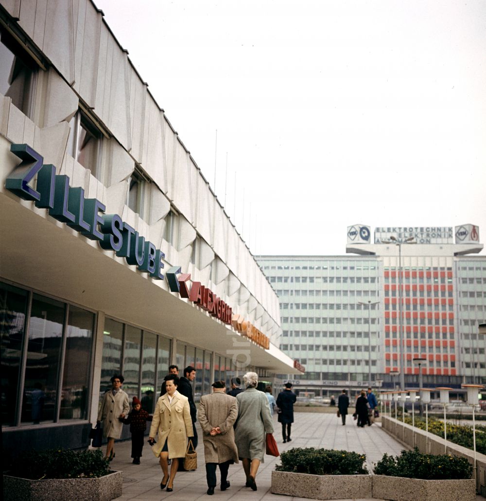 DDR-Fotoarchiv: Berlin - Gaststätte Zillestube in Berlin in der DDR