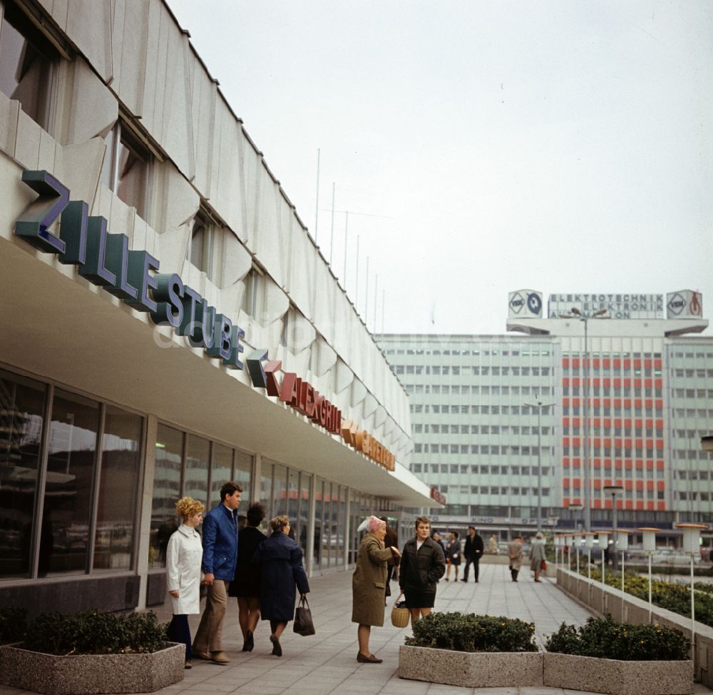 DDR-Fotoarchiv: Berlin - Gaststätte Zillestube in Berlin in der DDR