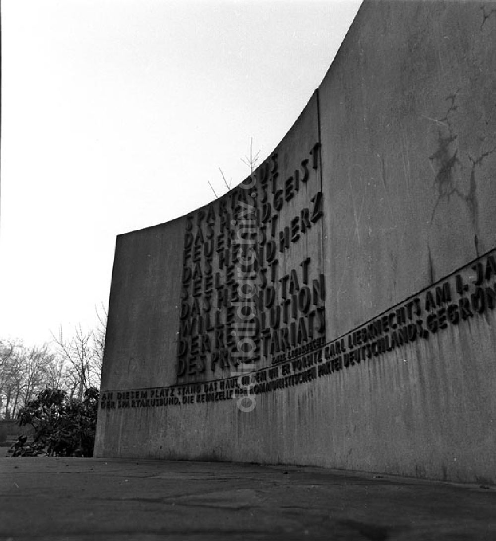 Berlin: Gedenkstätte Chausseestr. 121 der KPD Foto: Schönfeld