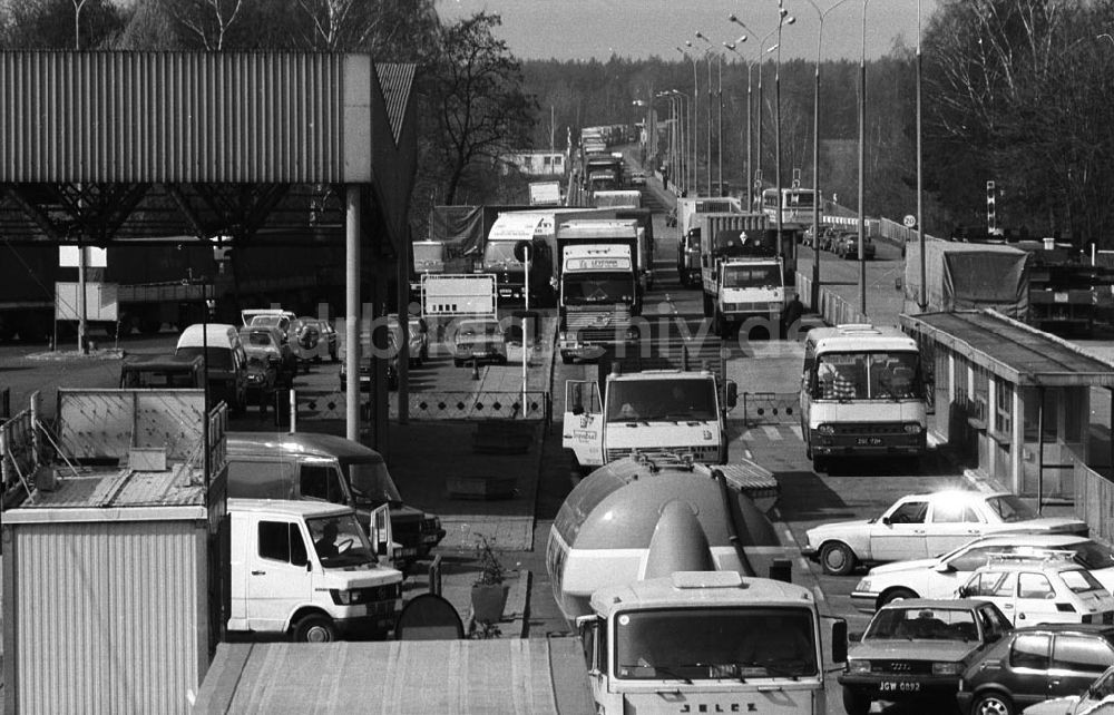 DDR-Fotoarchiv: - Grenzschutzstelle Forst/Autobahn Umschlag:7349