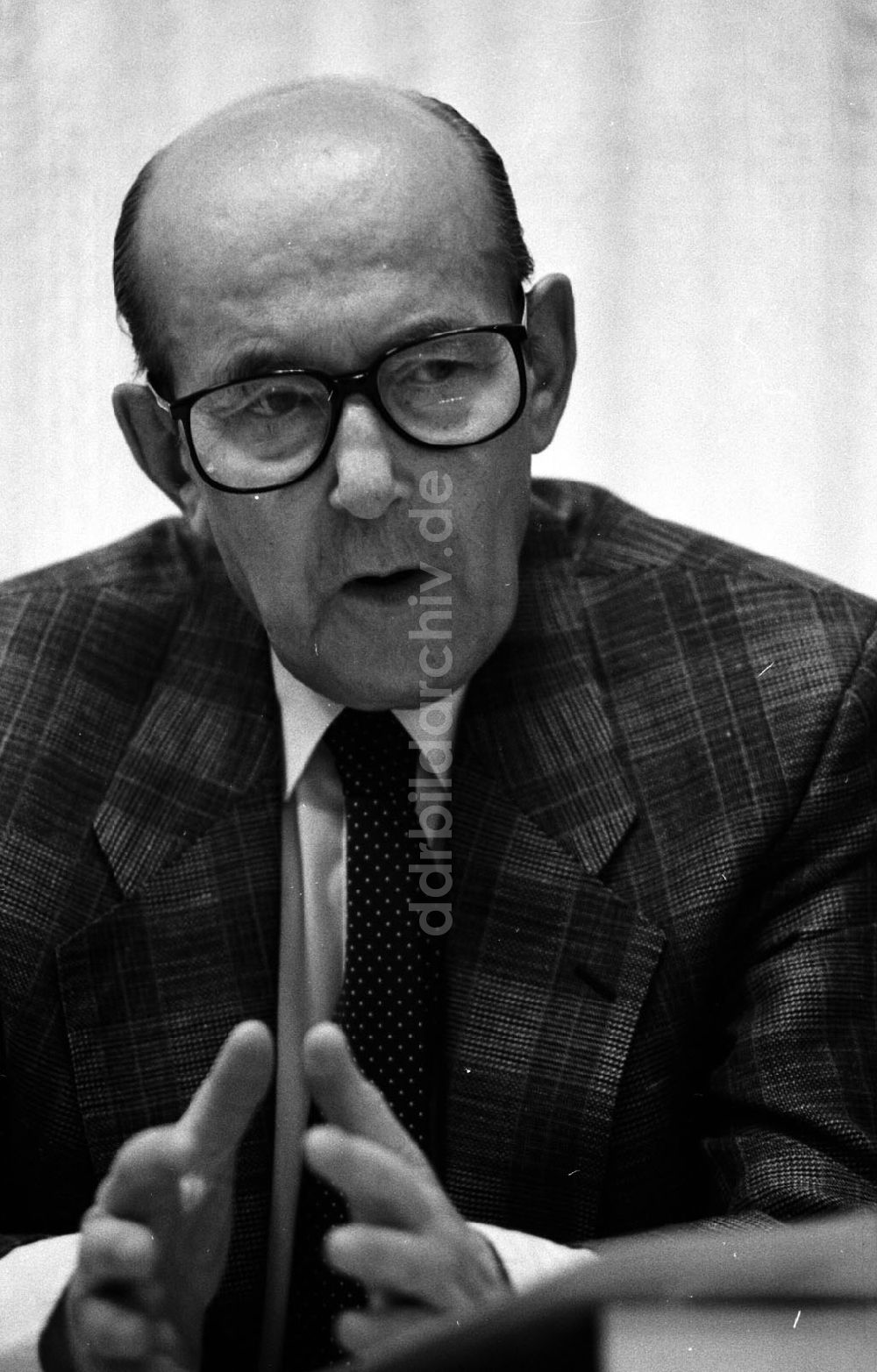 unbekannt: Heinz Galinski 1.11.90 Foto: Lange Umschlag:1379