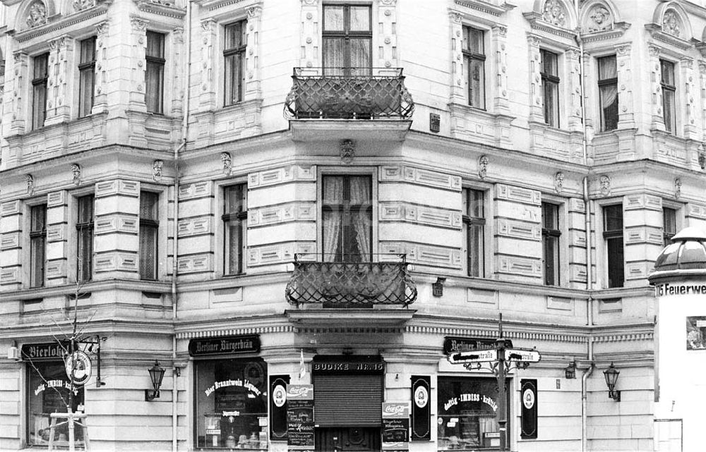 DDR-Bildarchiv: Berlin - Husemannstraße in Berlin-Prenzlauerberg 16.02.1993