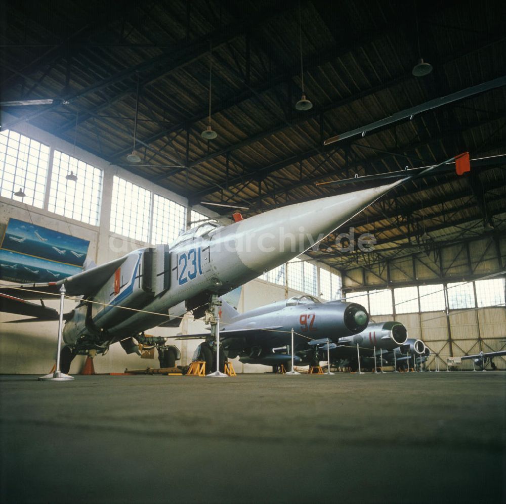 DDR-Fotoarchiv: Monino - Jagdflieger im Luftfahrtmuseum Monino