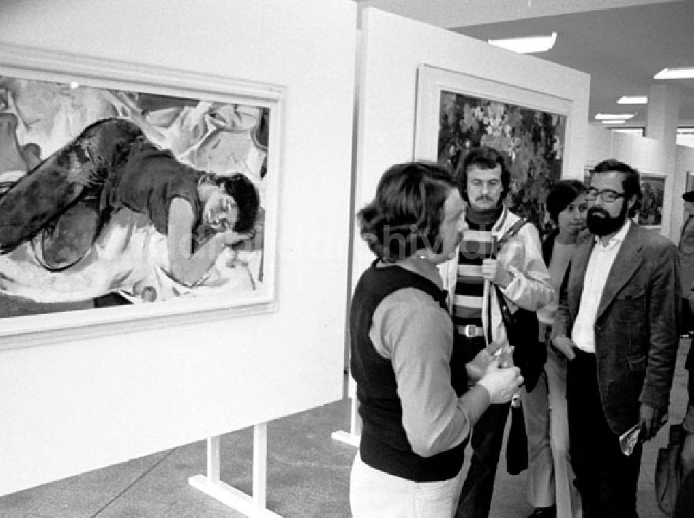 Berlin: Juni 1973 Womaka Ausstellung.