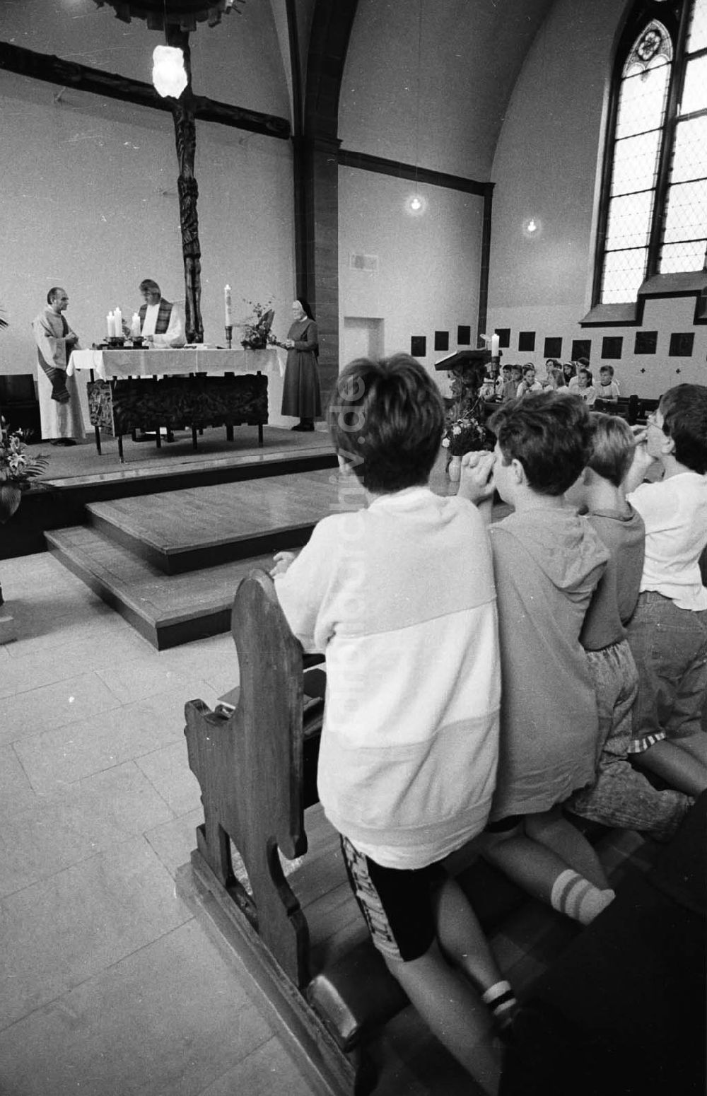 DDR-Fotoarchiv: Heiligenstadt - 26.06.92 Katholisches Gymnasium in Heiligenstadt