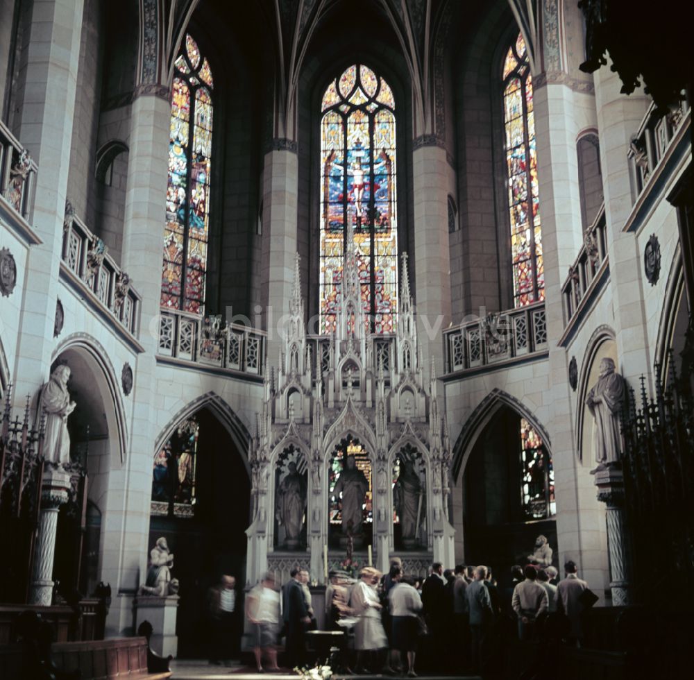 DDR-Fotoarchiv: Lutherstadt Wittenberg - Kirchenbauwerk in Lutherstadt Wittenberg in der DDR