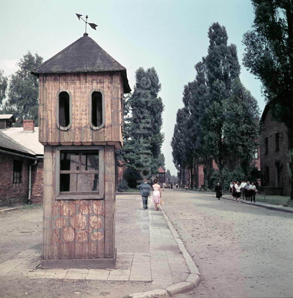 DDR-Fotoarchiv: Oswiecim - Auschwitz - Konzentrationslager- Bauten und Lagerreste mahnen Besucher und Touristen gegen das Vergessen in Oswiecim - Auschwitz in Polen