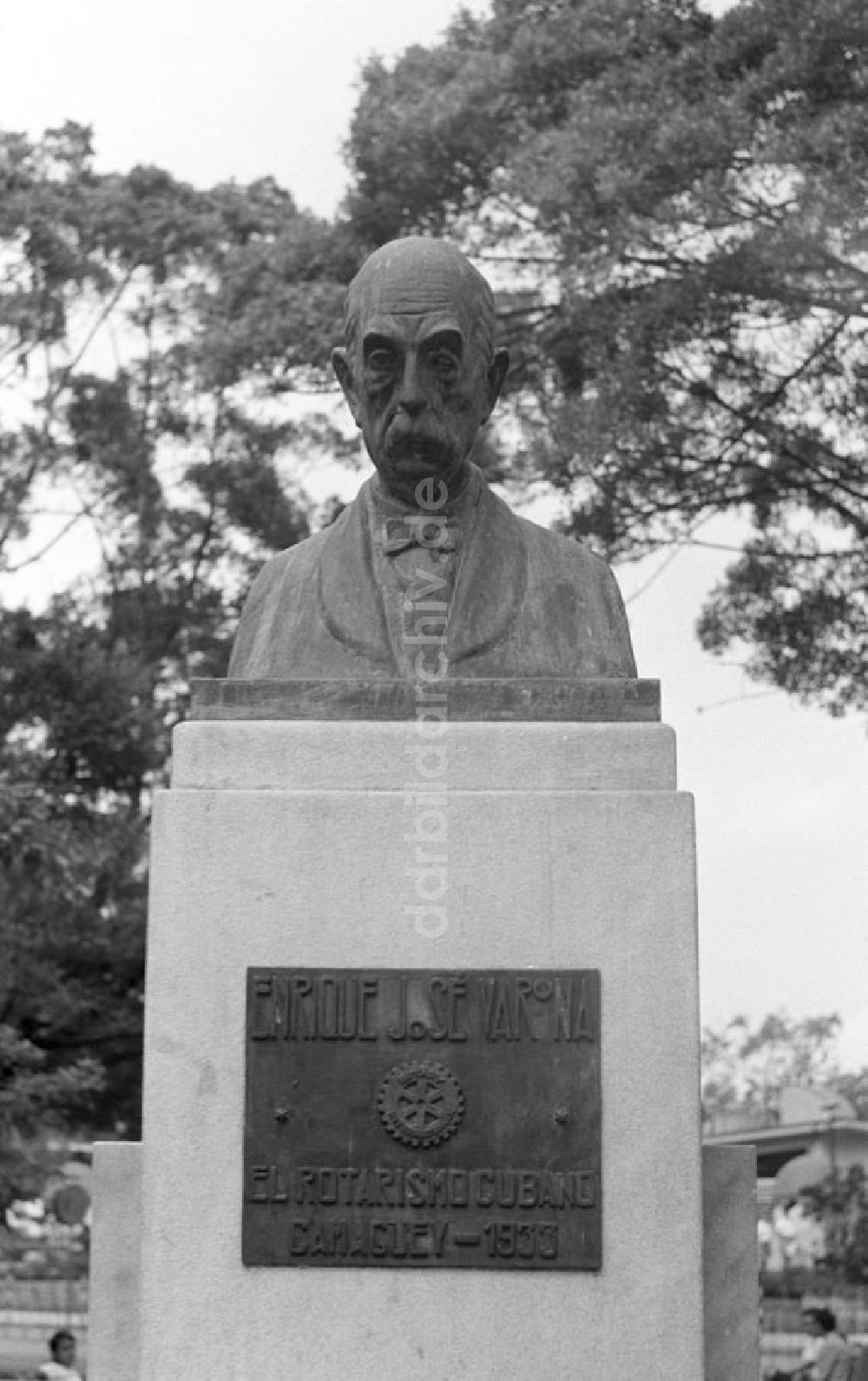 DDR-Fotoarchiv: Camagüey - Kuba historisch - Denkmal in Camagüey 1972