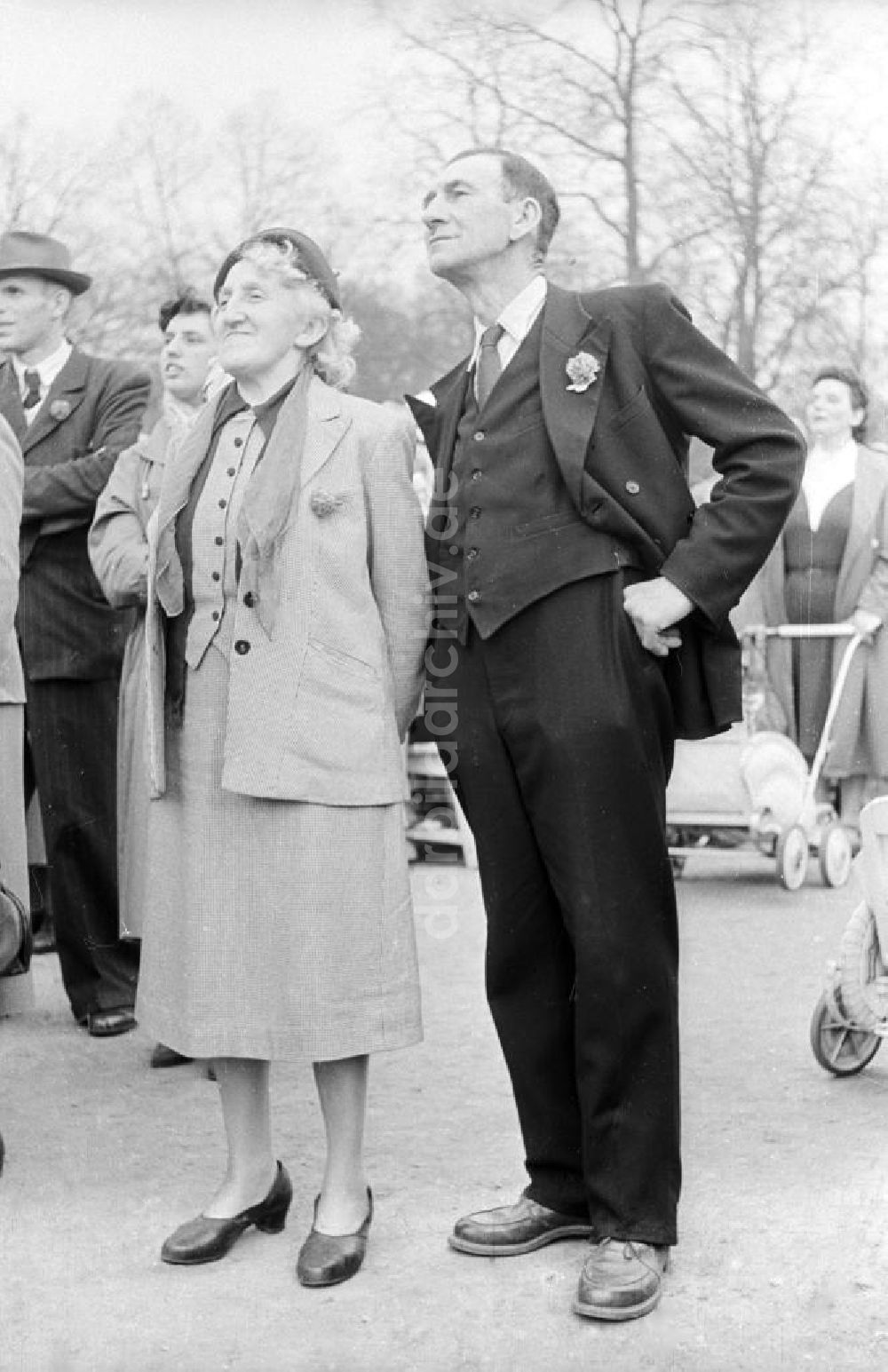 DDR-Fotoarchiv: Leipzig - 1. Mai, Clara-Zetkin-Park, Leipzig 1958