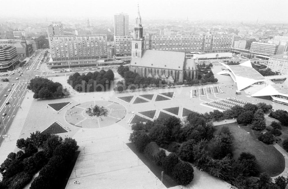 DDR-Bildarchiv: Berlin-Mitte - Marienkirche 08.08.89 Foto: ND/Grahn Umschlagnummer: 0930