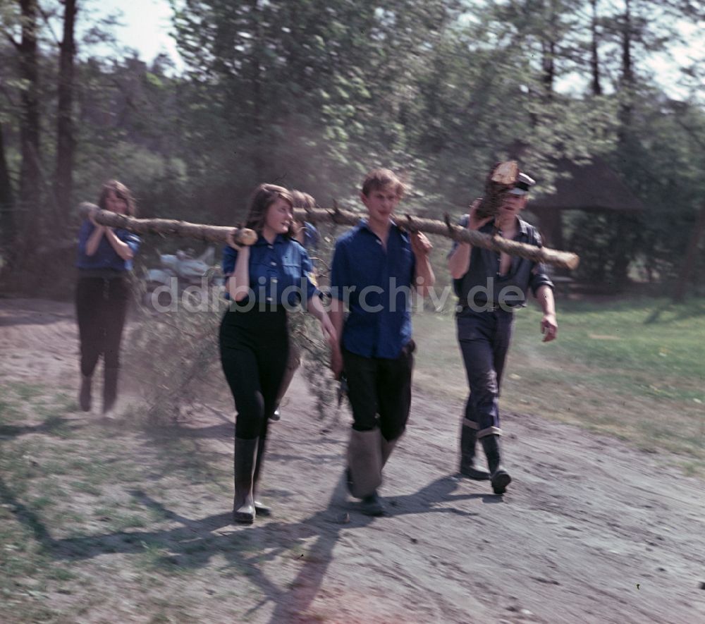 Nauen: Melioration in Nauen in der DDR