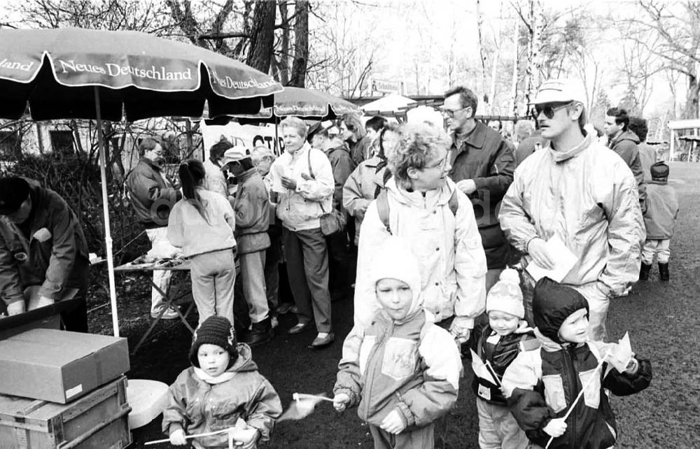 Erkner: 20.03.92 ND-Wanderung bei Erkner