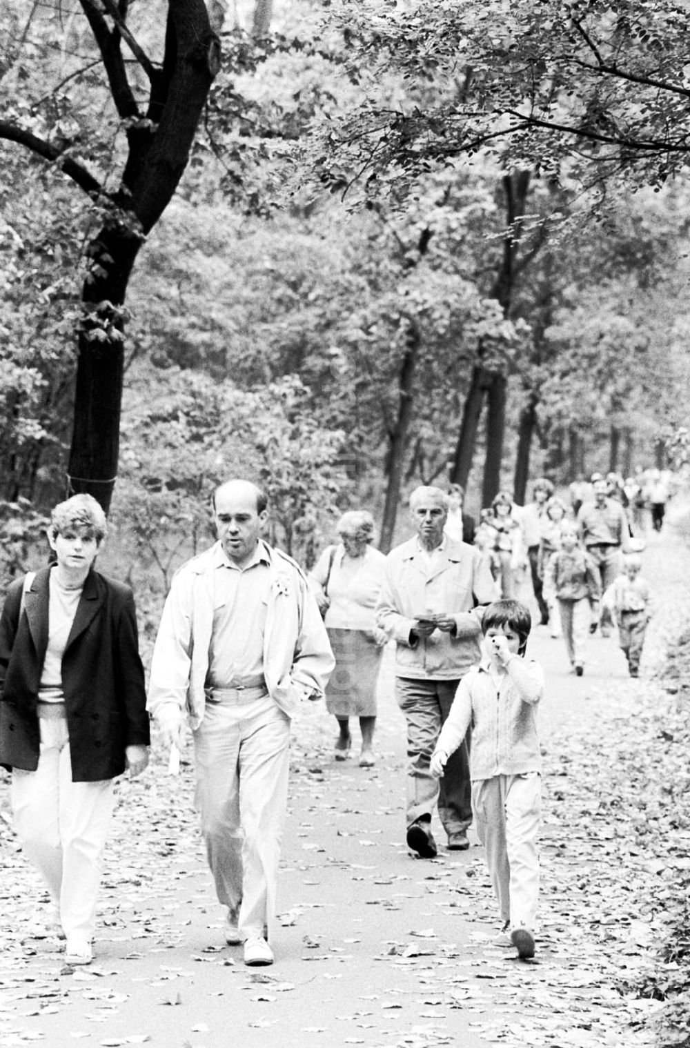 unbekannt: ND Wanderung 24.09.89 Foto: Grahn Umschlagnummer: 1096