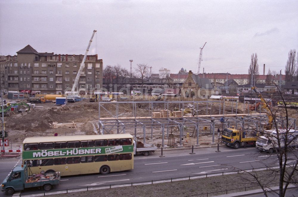 DDR-Fotoarchiv: Berlin - Neubau der Versorgungseinrichtung Ringcenter 1 in Berlin