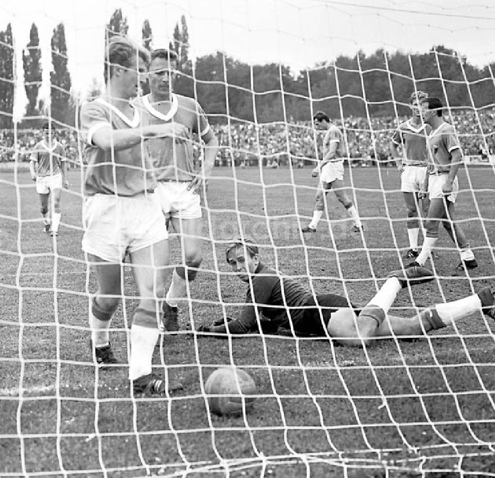 Leipzig/ Sachsen: 1967 Oberliga-Punktspiel: 1