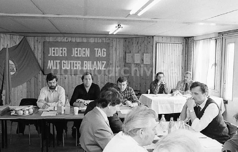 : Parteiwahlversammlung WBK - Betrieb T 3 Umschlagnr.: 316 Foto: Lenke