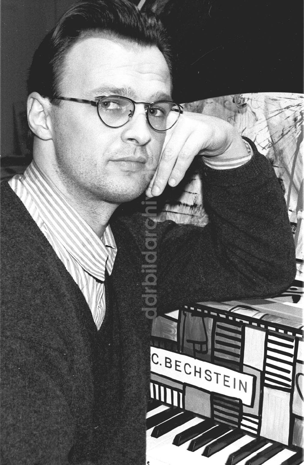 DDR-Fotoarchiv: Berlin - Portrait Justus Blumenstein 06.11.1992