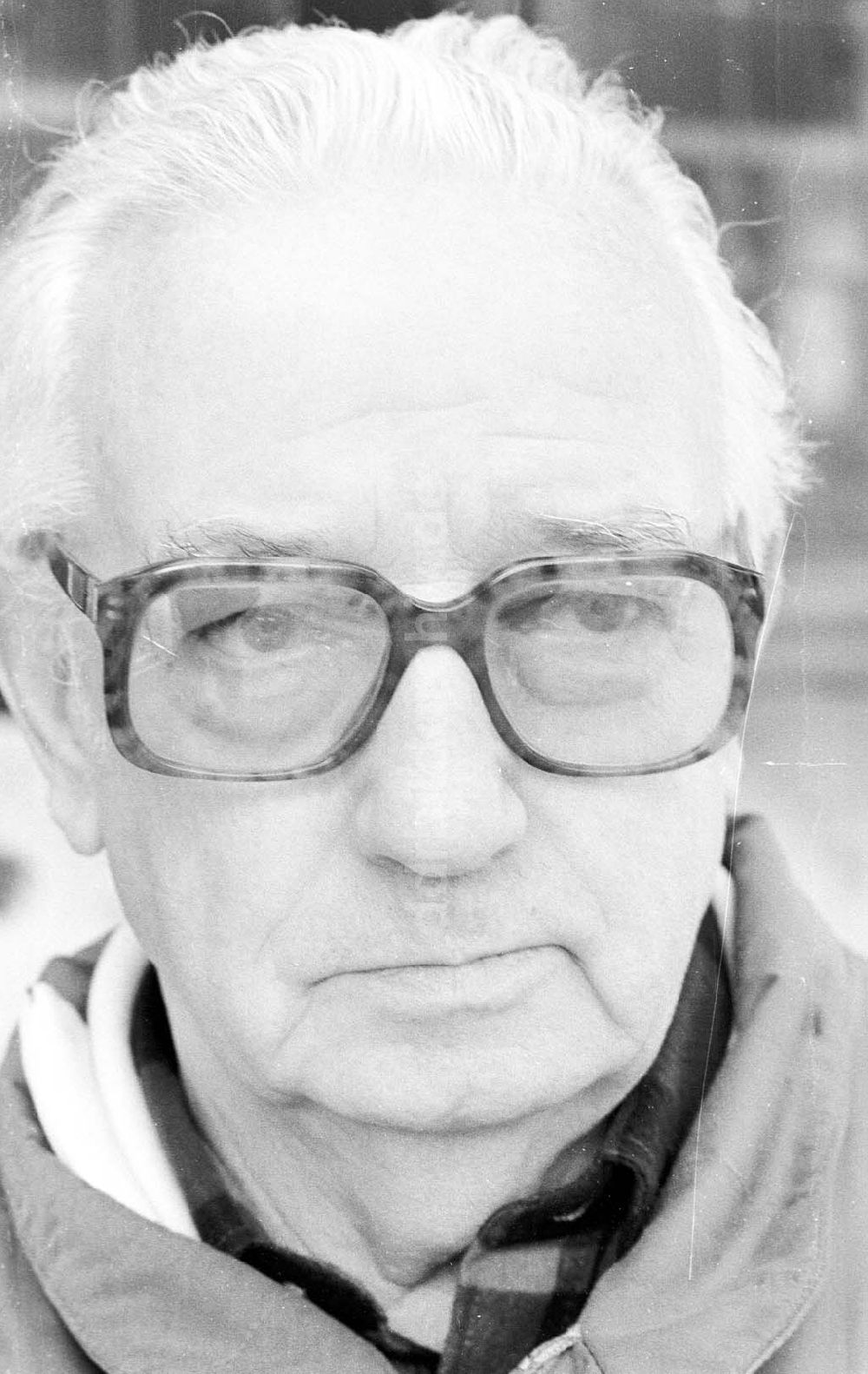 Berlin: Portrait Rudolf Hansen 17.12.1992