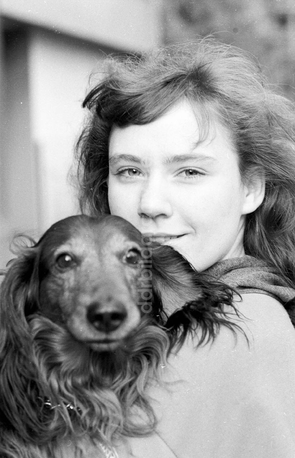 DDR-Fotoarchiv: Berlin - Portrait Steffi Ramin 15.10.1992