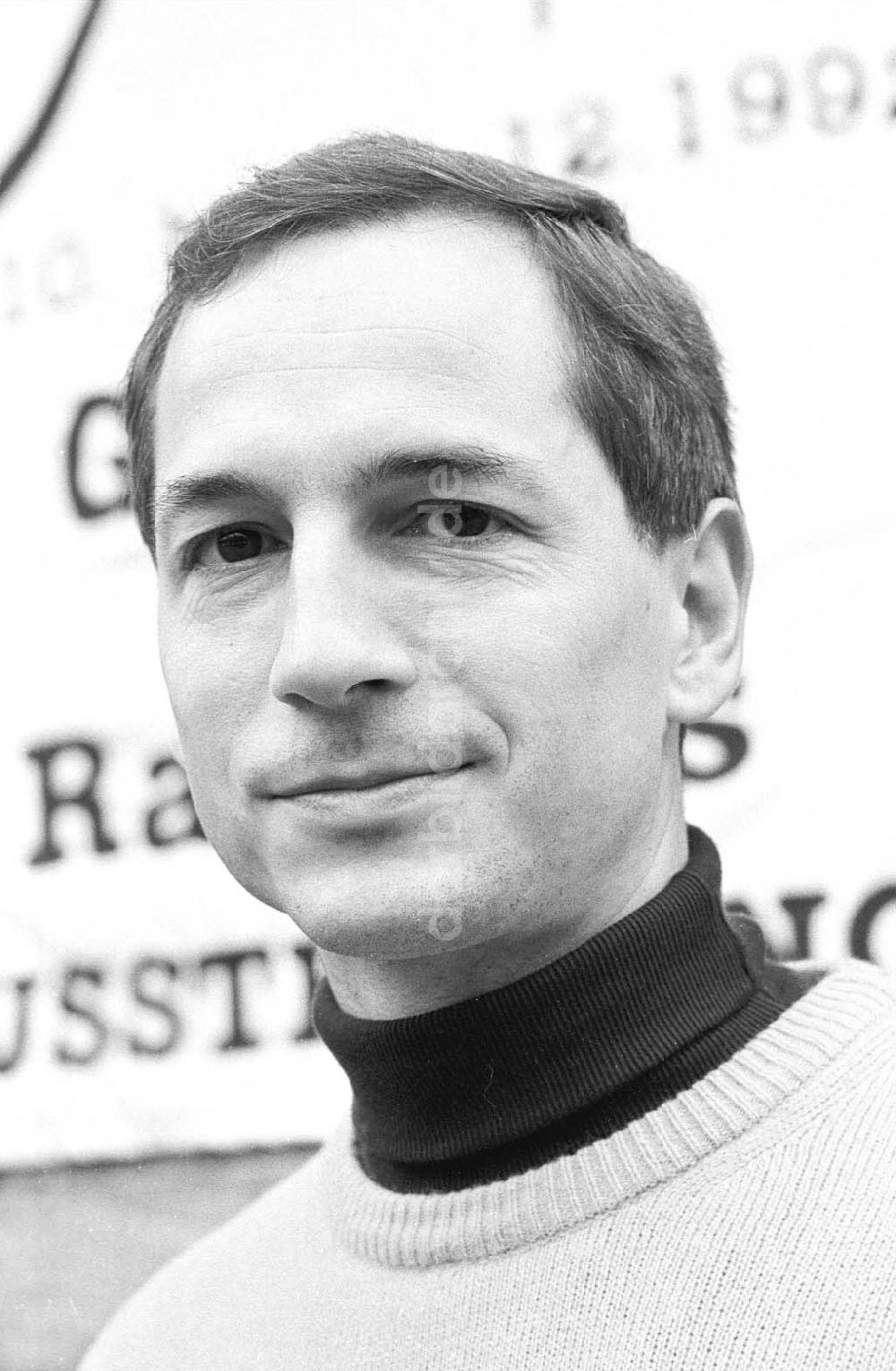 Berlin: Portrait Vollrad Kuhn 23.11.1992